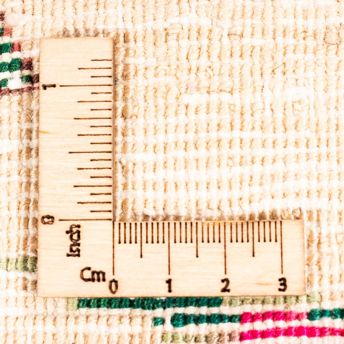 Persisk matta - Nomadic - 145 x 113 cm - grädde