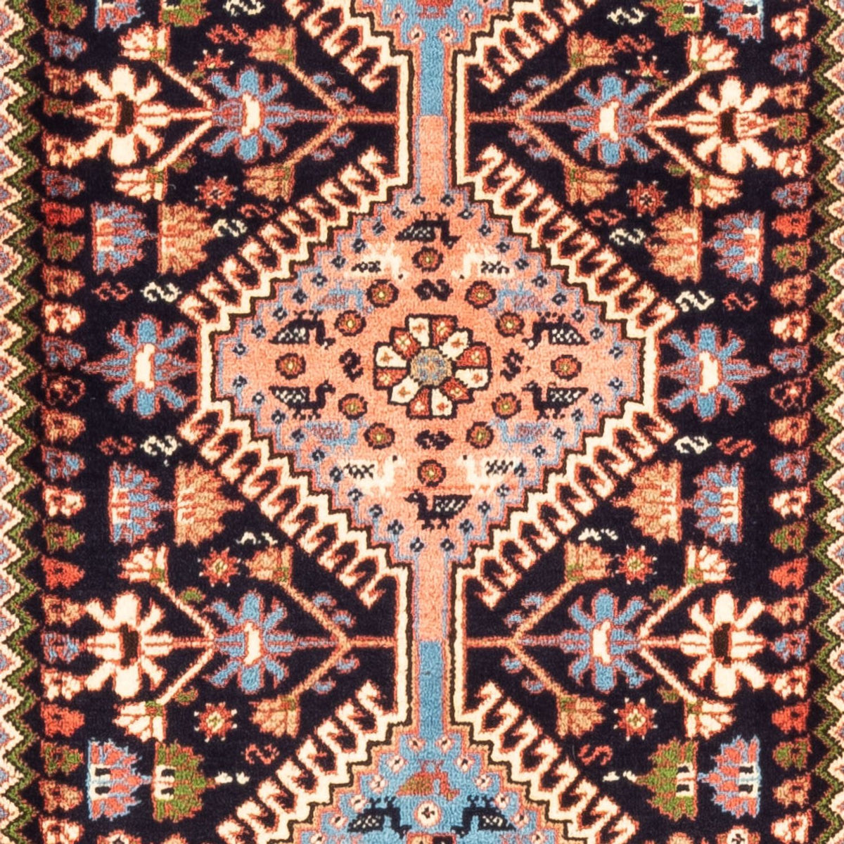 Runner Persisk matta - Nomadic - 200 x 80 cm - mörk beige