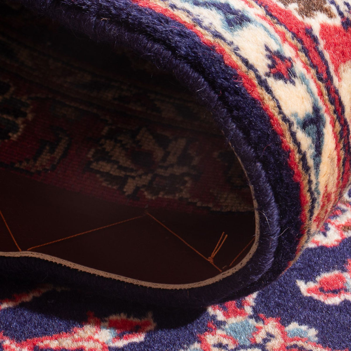 Persiska mattor - Keshan - 140 x 70 cm - blå