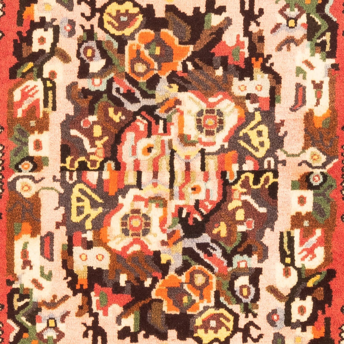 Persisk matta - Nomadic - 153 x 108 cm - orange