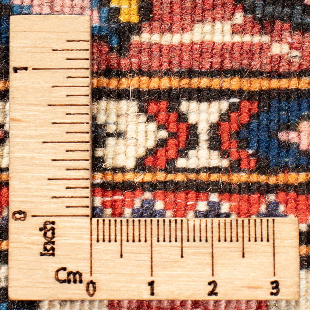 Persisk matta - Nomadic - 91 x 65 cm - flerfärgad