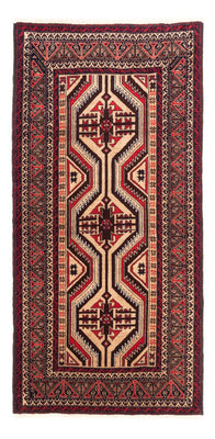 Runner Baluch-matta - 181 x 94 cm - mörk beige