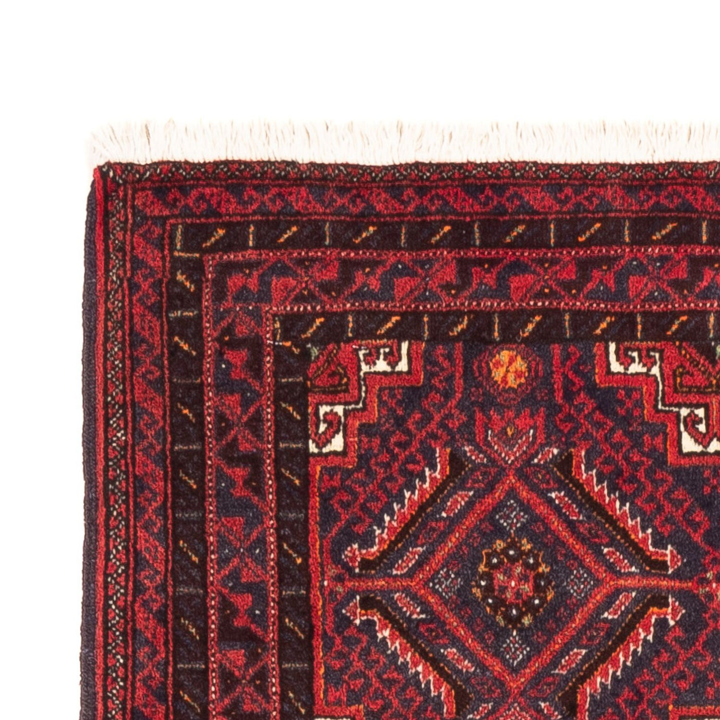 Baluch-matta - 170 x 92 cm - mörkröd