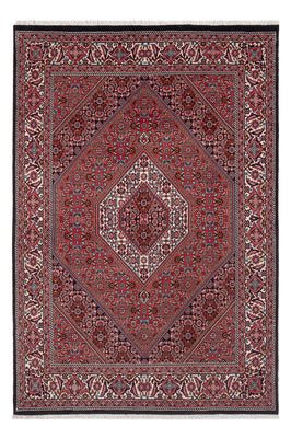 Persisk matta - Bijar - Royal - 207 x 142 cm - mörkröd