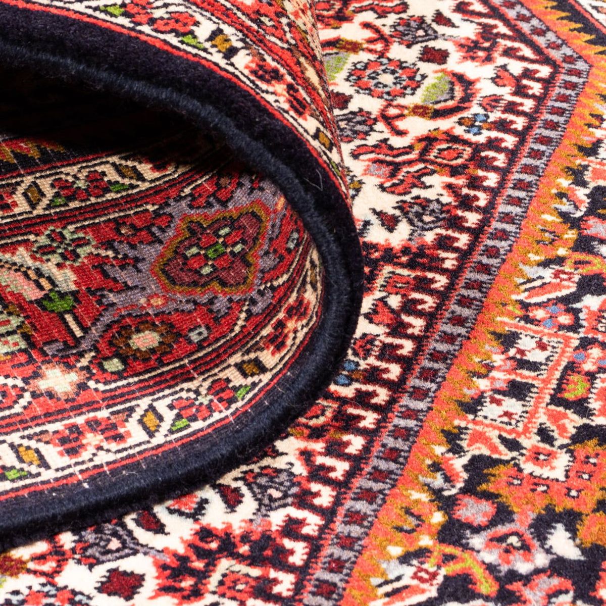 Persisk matta - Bijar - Royal - 180 x 112 cm - grädde