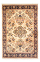 Persisk matta - Bijar - Royal - 90 x 60 cm - grädde