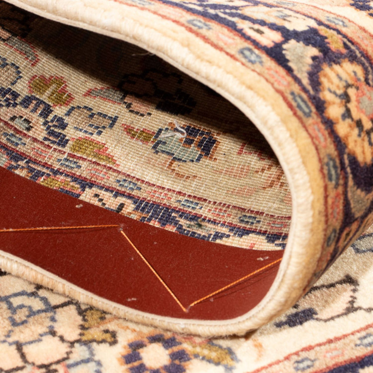 Persisk matta - Bijar - Royal - 90 x 60 cm - grädde