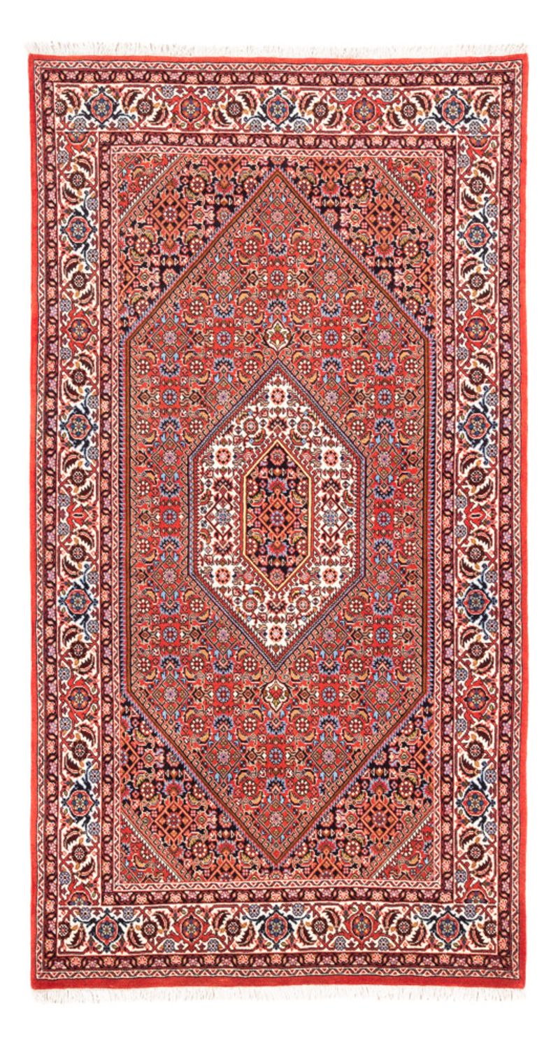 Persisk matta - Bijar - Royal - 186 x 106 cm - röd