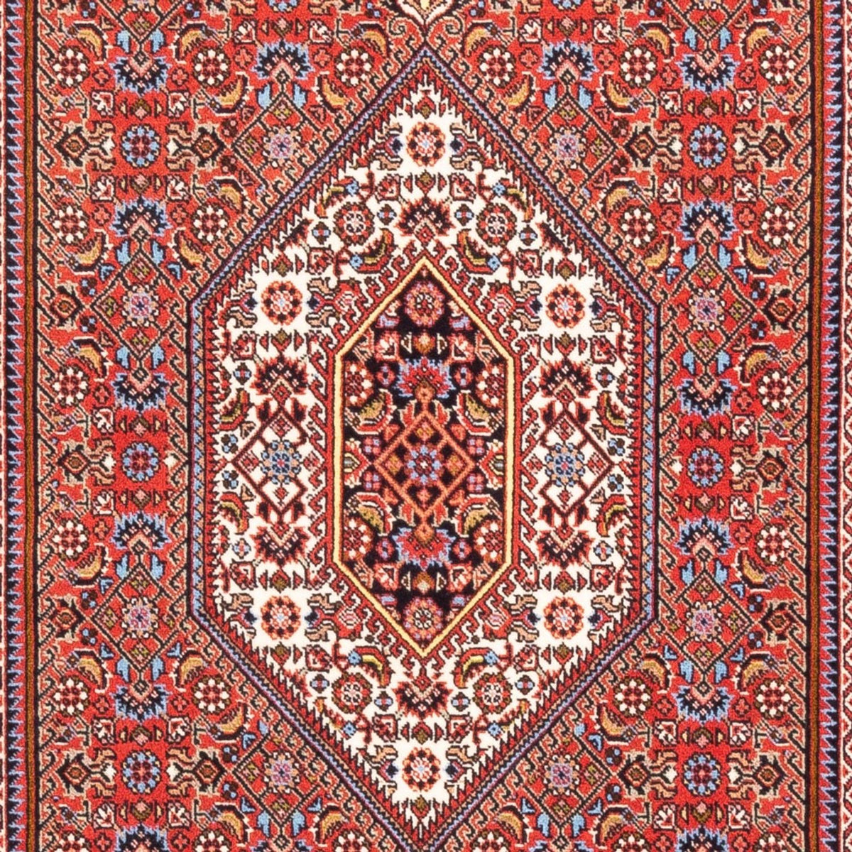 Persisk matta - Bijar - Royal - 186 x 106 cm - röd