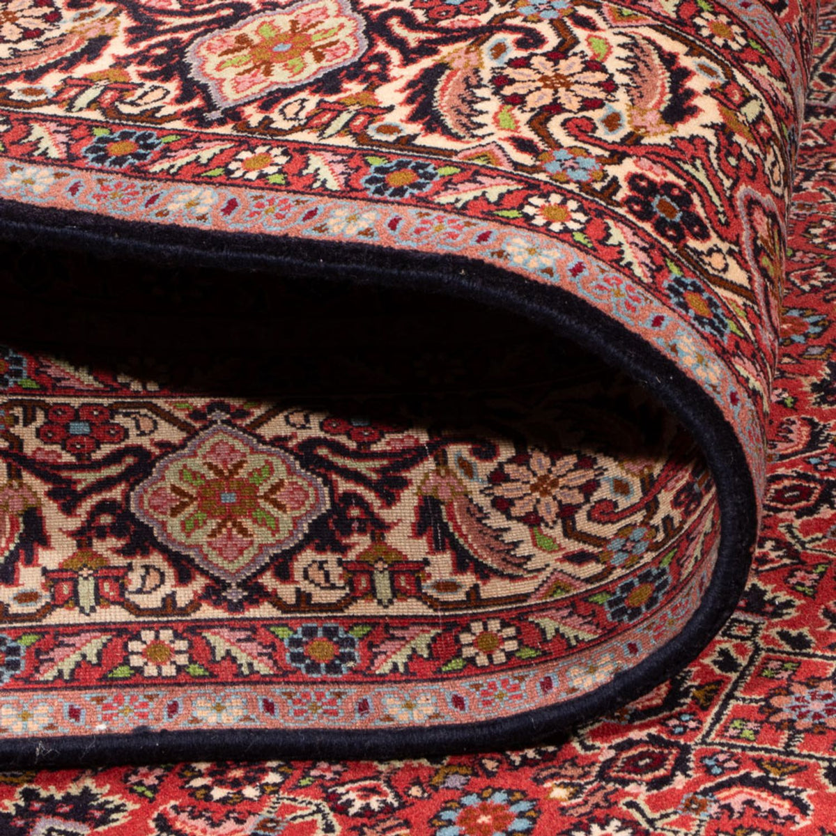 Persisk matta - Bijar - Royal - 296 x 197 cm - röd