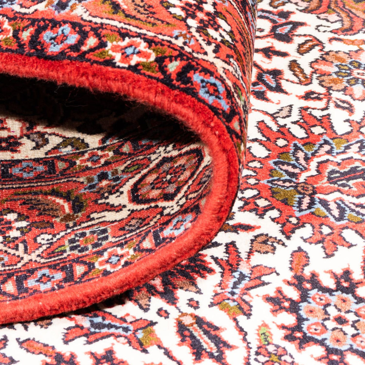 Persisk matta - Bijar - Royal - 177 x 110 cm - grädde