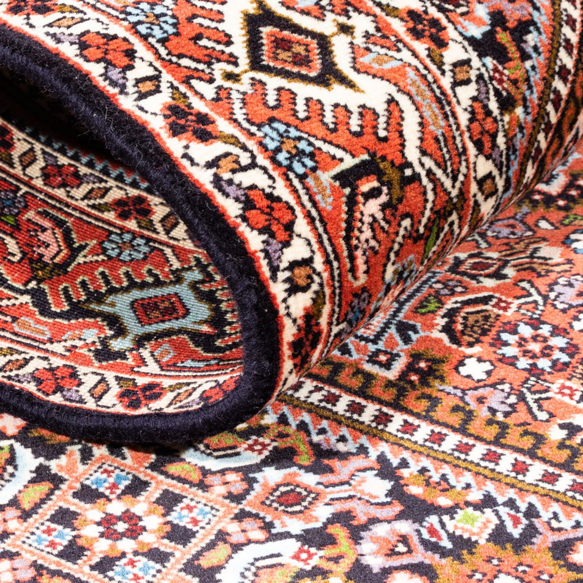 Persisk matta - Bijar - Royal - 180 x 112 cm - röd