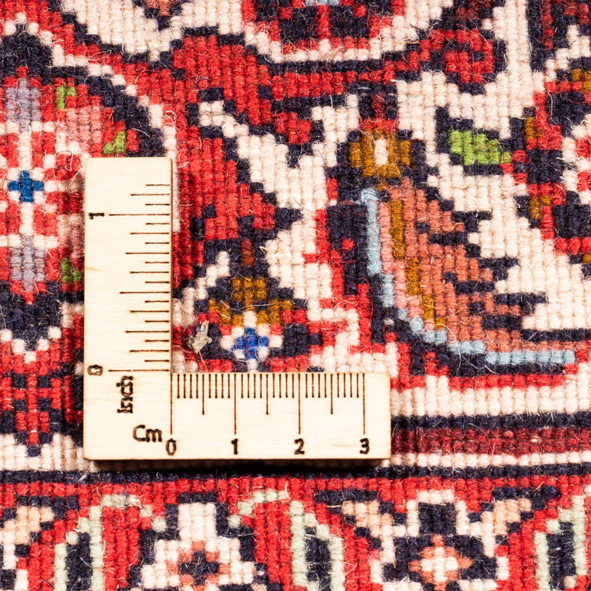 Persisk matta - Bijar - Royal - 168 x 109 cm - röd