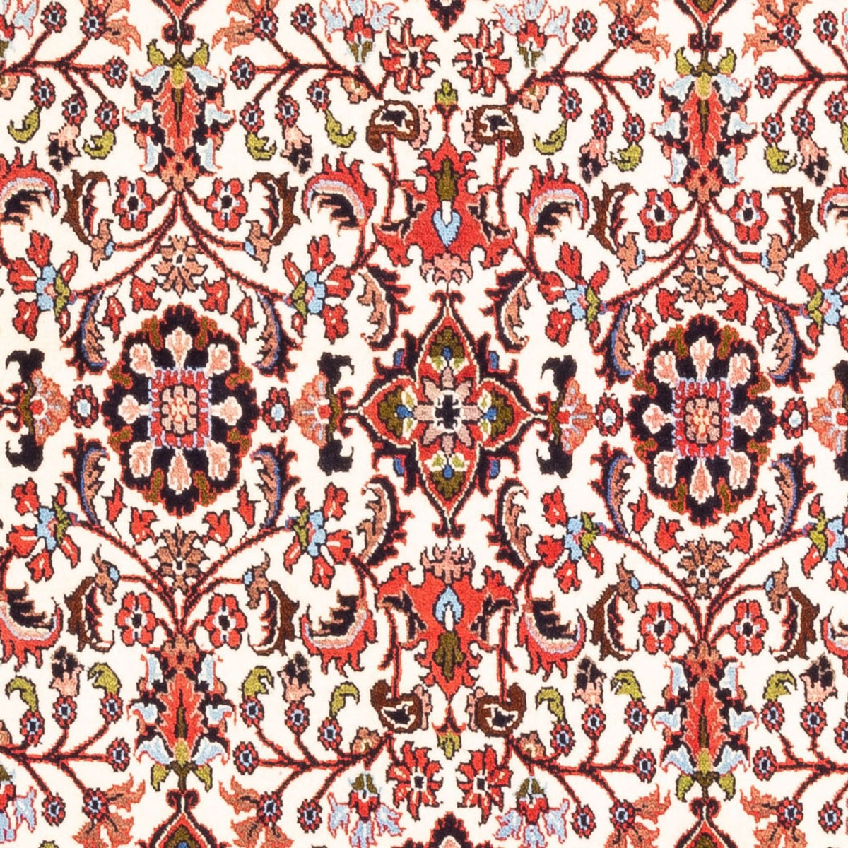 Persisk matta - Bijar - Royal - 167 x 108 cm - grädde