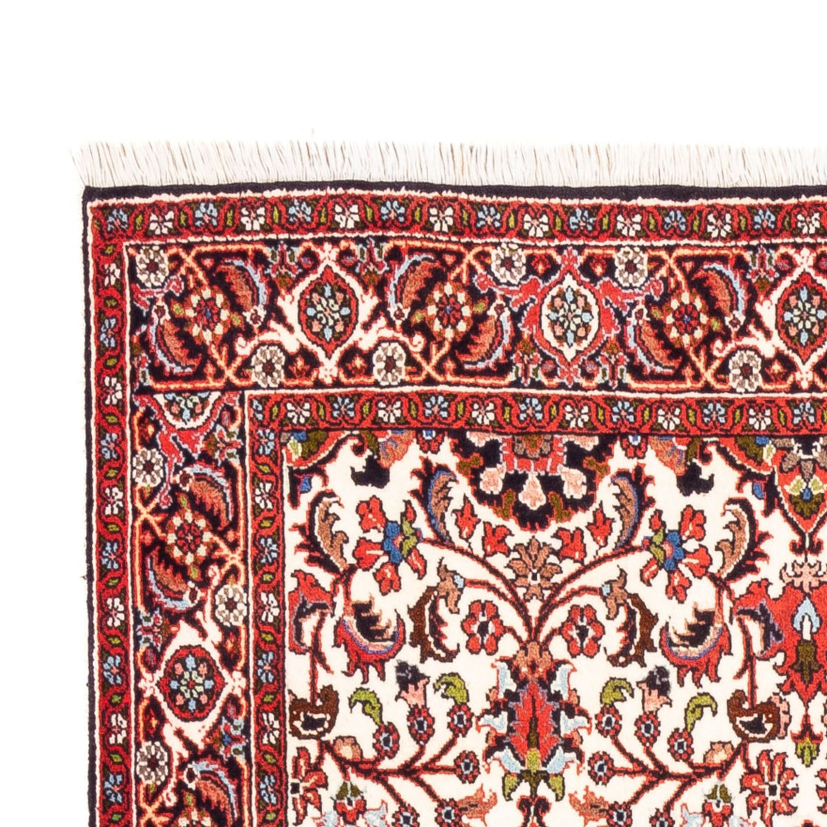 Persisk matta - Bijar - Royal - 167 x 108 cm - grädde