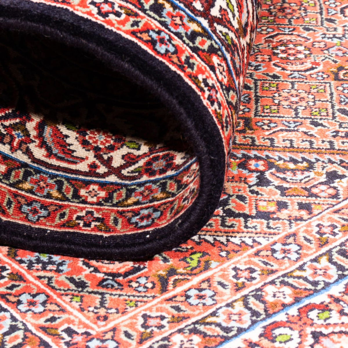 Persisk matta - Bijar - Royal - 180 x 107 cm - röd