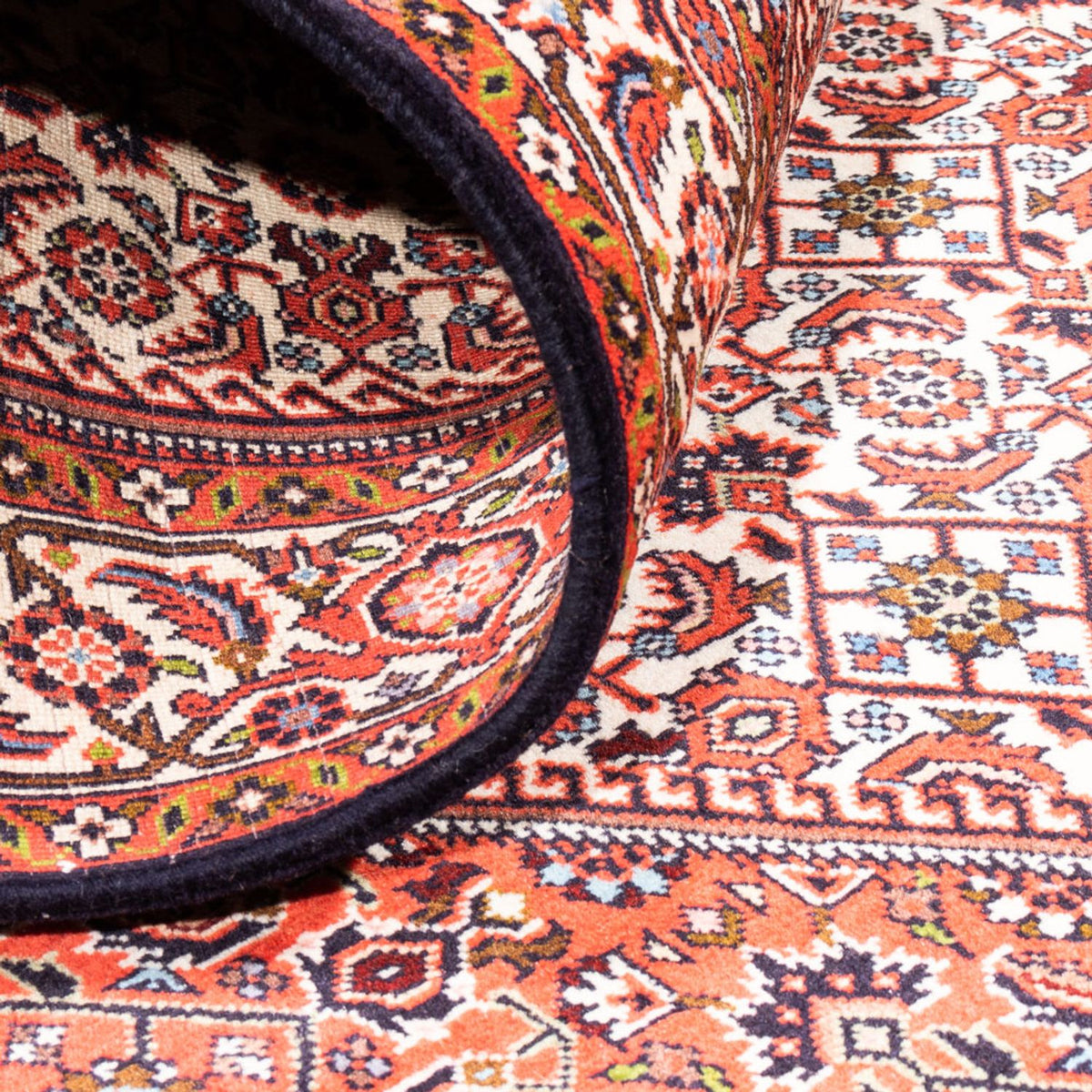 Persisk matta - Bijar - Royal - 177 x 107 cm - grädde