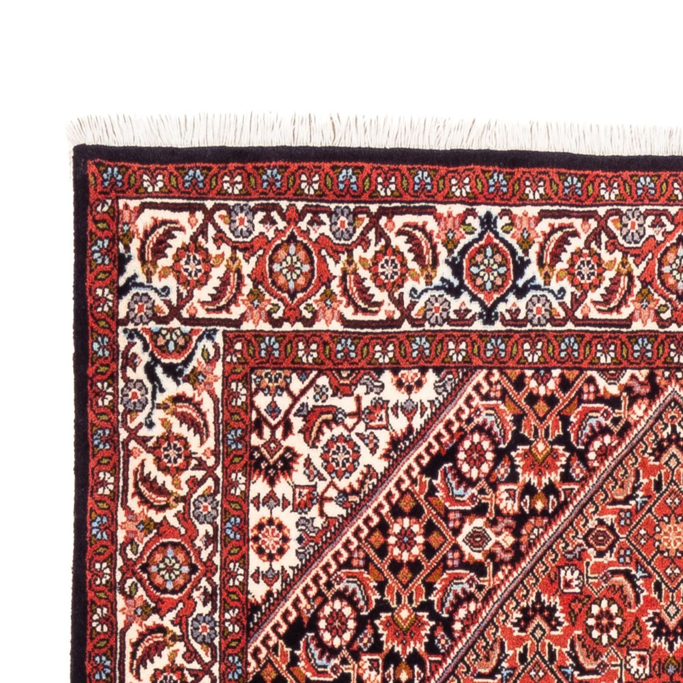Persisk matta - Bijar - Royal - 188 x 112 cm - röd