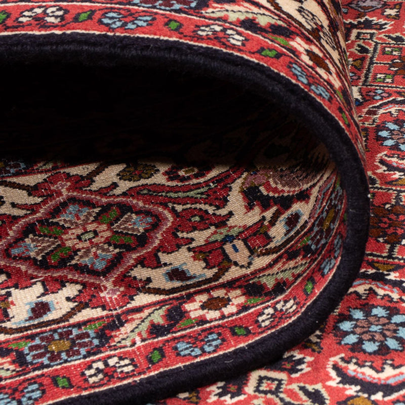 Persisk matta - Bijar - Royal - 342 x 252 cm - mörkröd