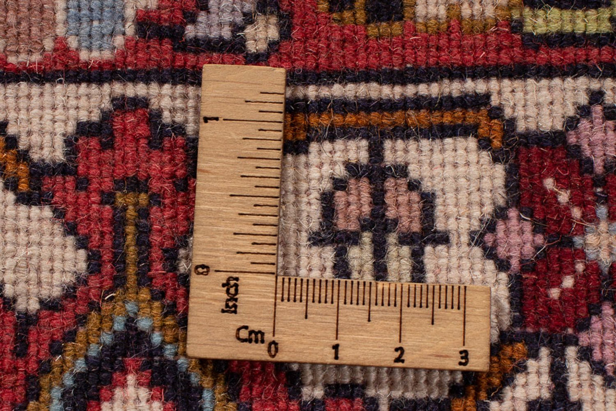 Persisk matta - Bijar - Royal - 337 x 250 cm - mörkröd