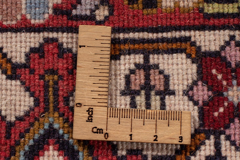 Persisk matta - Bijar - Royal - 337 x 250 cm - mörkröd