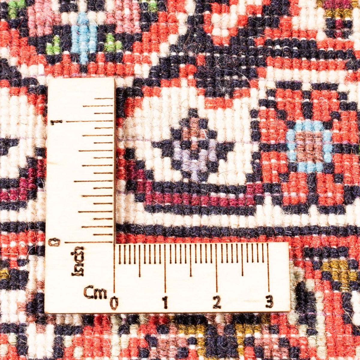 Persisk matta - Bijar - Royal - 186 x 112 cm - röd