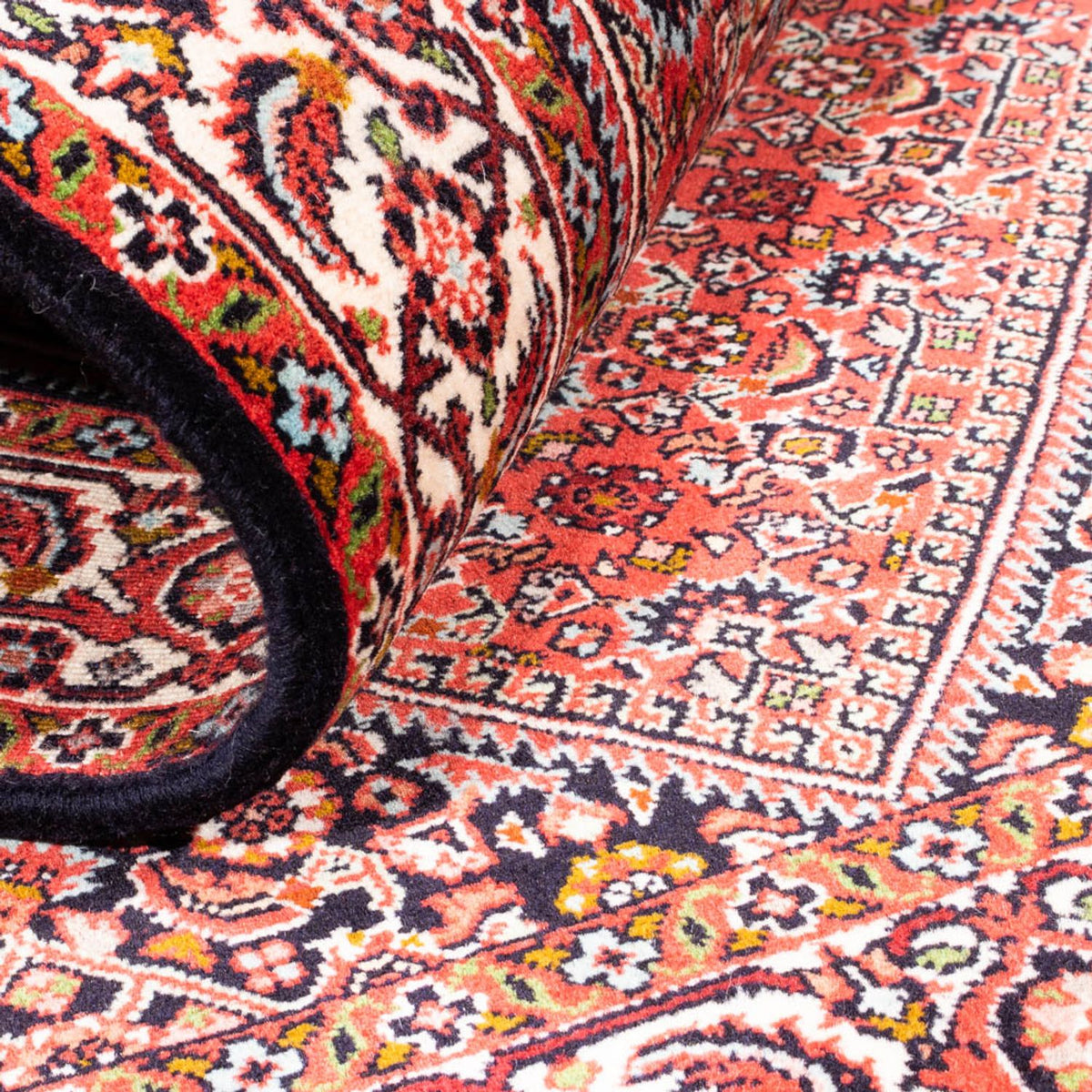 Persisk matta - Bijar - Royal - 180 x 110 cm - röd