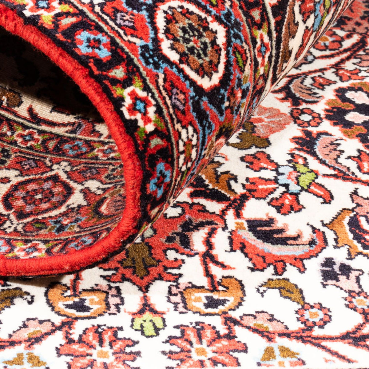 Persisk matta - Bijar - Royal - 182 x 109 cm - grädde