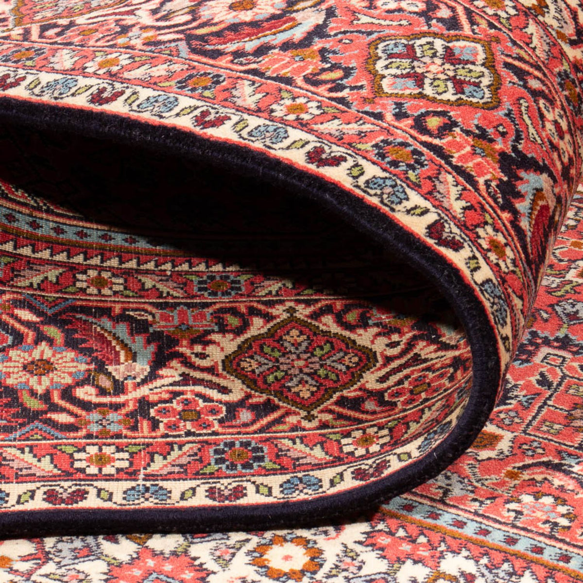 Persisk matta - Bijar - Royal - 260 x 200 cm - röd