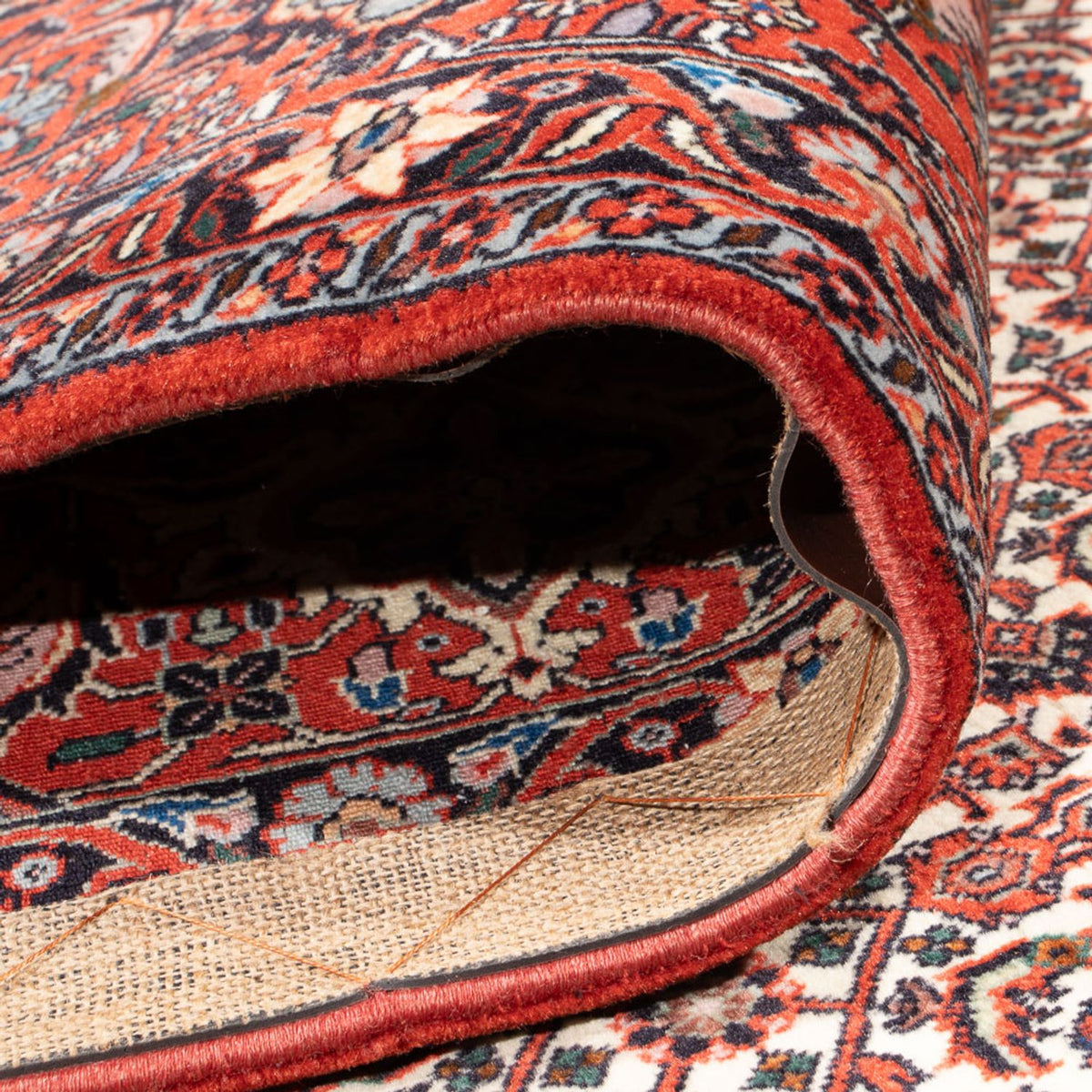 Persisk matta - Bijar - Royal - 343 x 260 cm - grädde