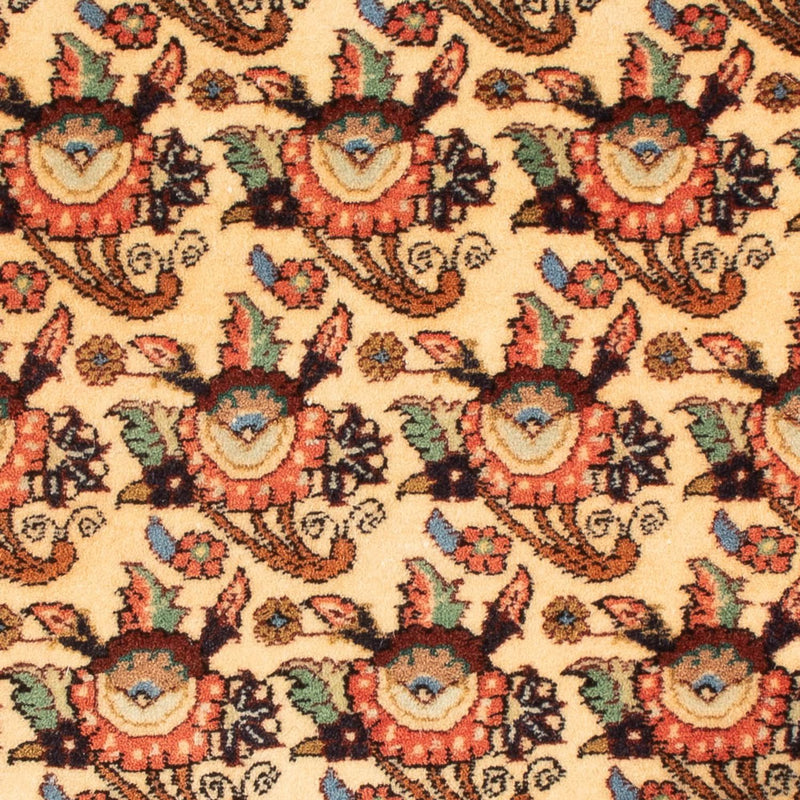 Persisk matta - Bijar - Royal - 90 x 73 cm - grädde