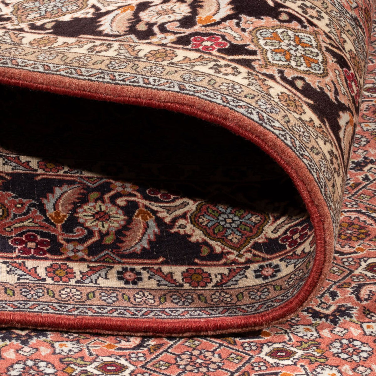 Persisk matta - Bijar - Royal - 288 x 202 cm - röd