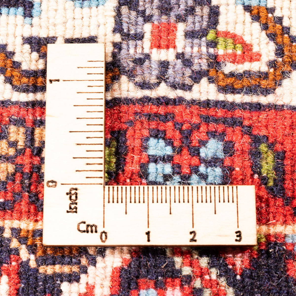 Persisk matta - Bijar - Royal - 167 x 110 cm - röd