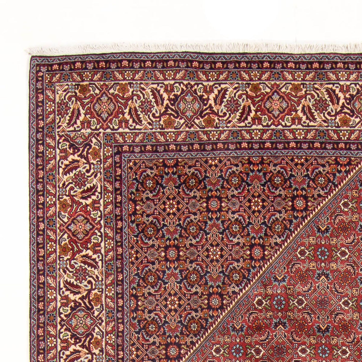 Persisk matta - Bijar - Royal - 303 x 200 cm - röd