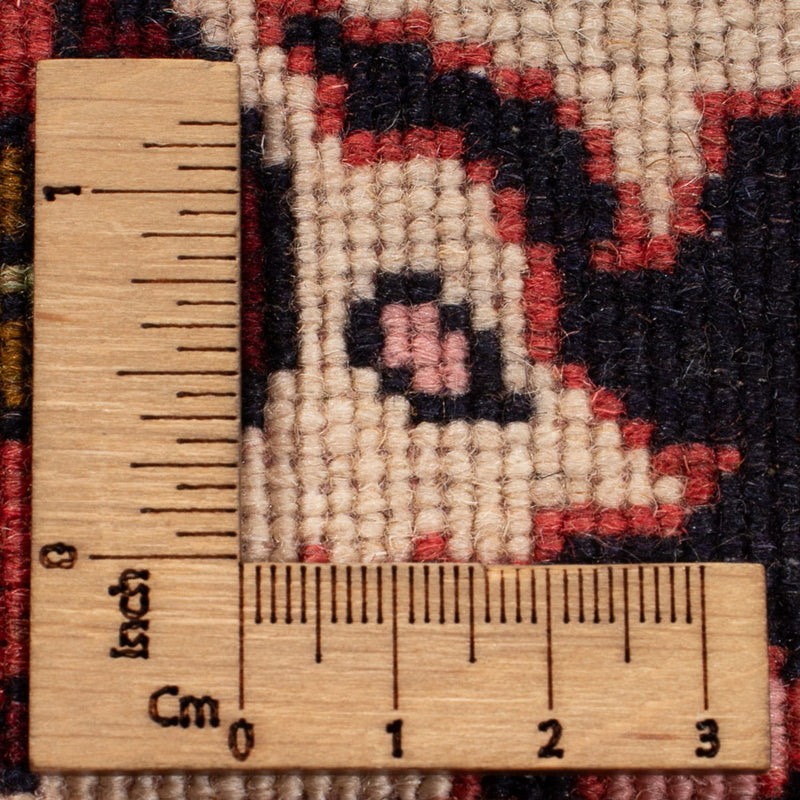 Persisk matta - Bijar - Royal - 350 x 250 cm - mörkröd