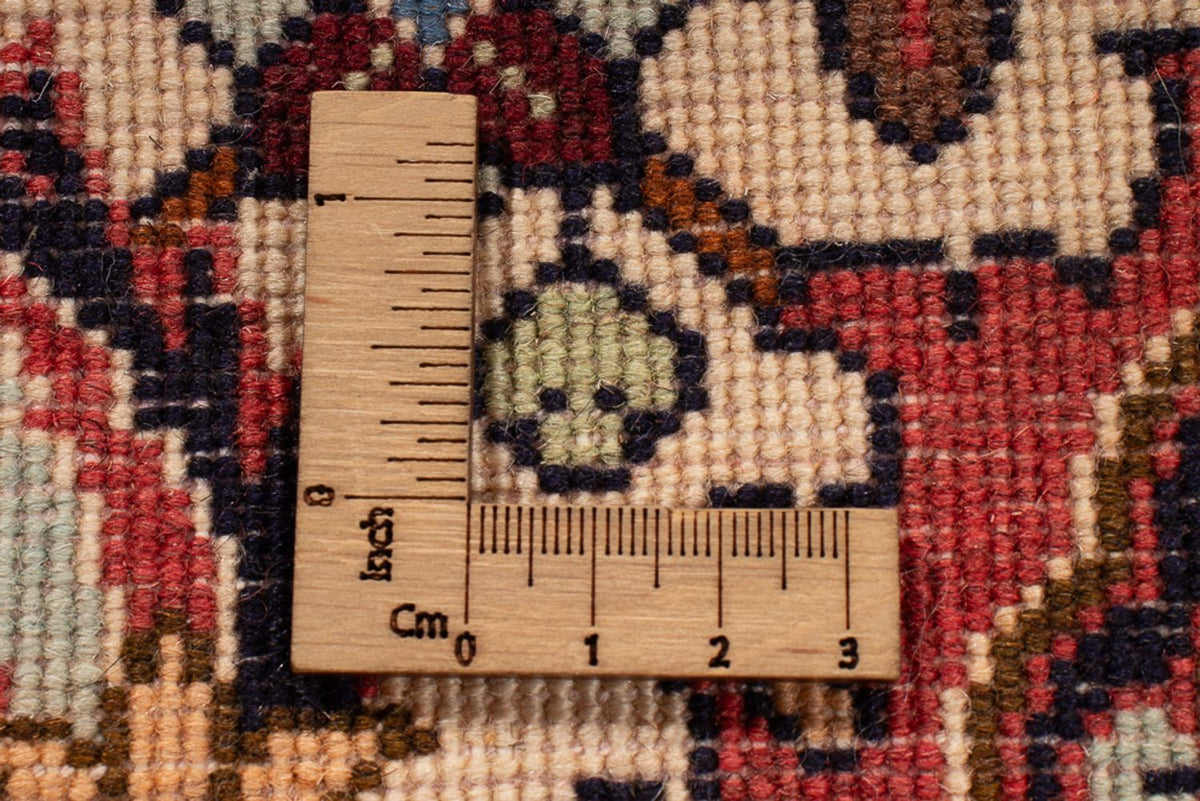 Persisk matta - Bijar - Royal - 340 x 250 cm - mörkröd