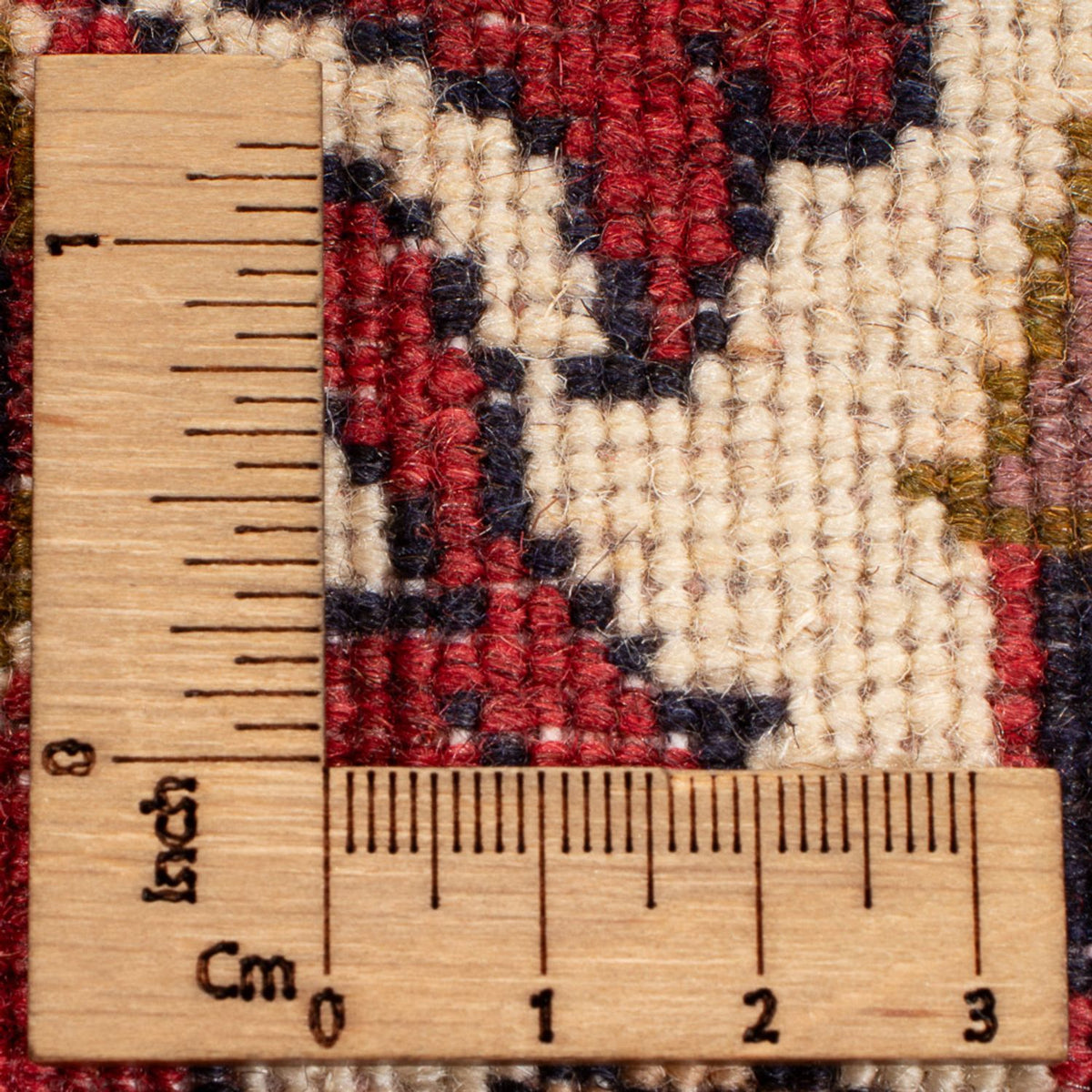 Persisk matta - Bijar - Royal - 294 x 253 cm - mörkröd