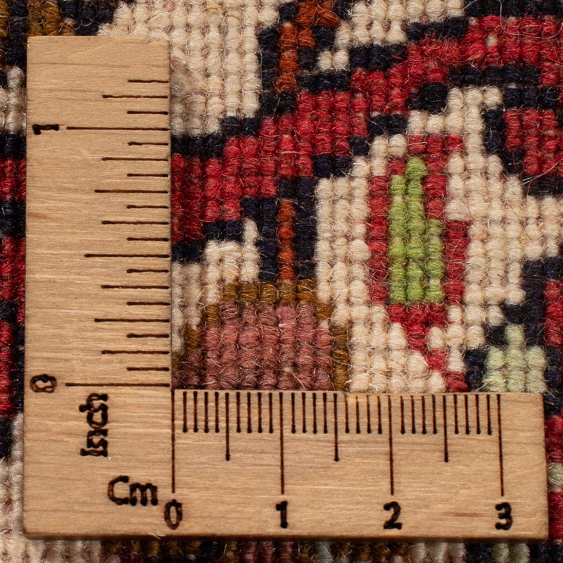 Persisk matta - Bijar - Royal - 343 x 250 cm - mörkröd