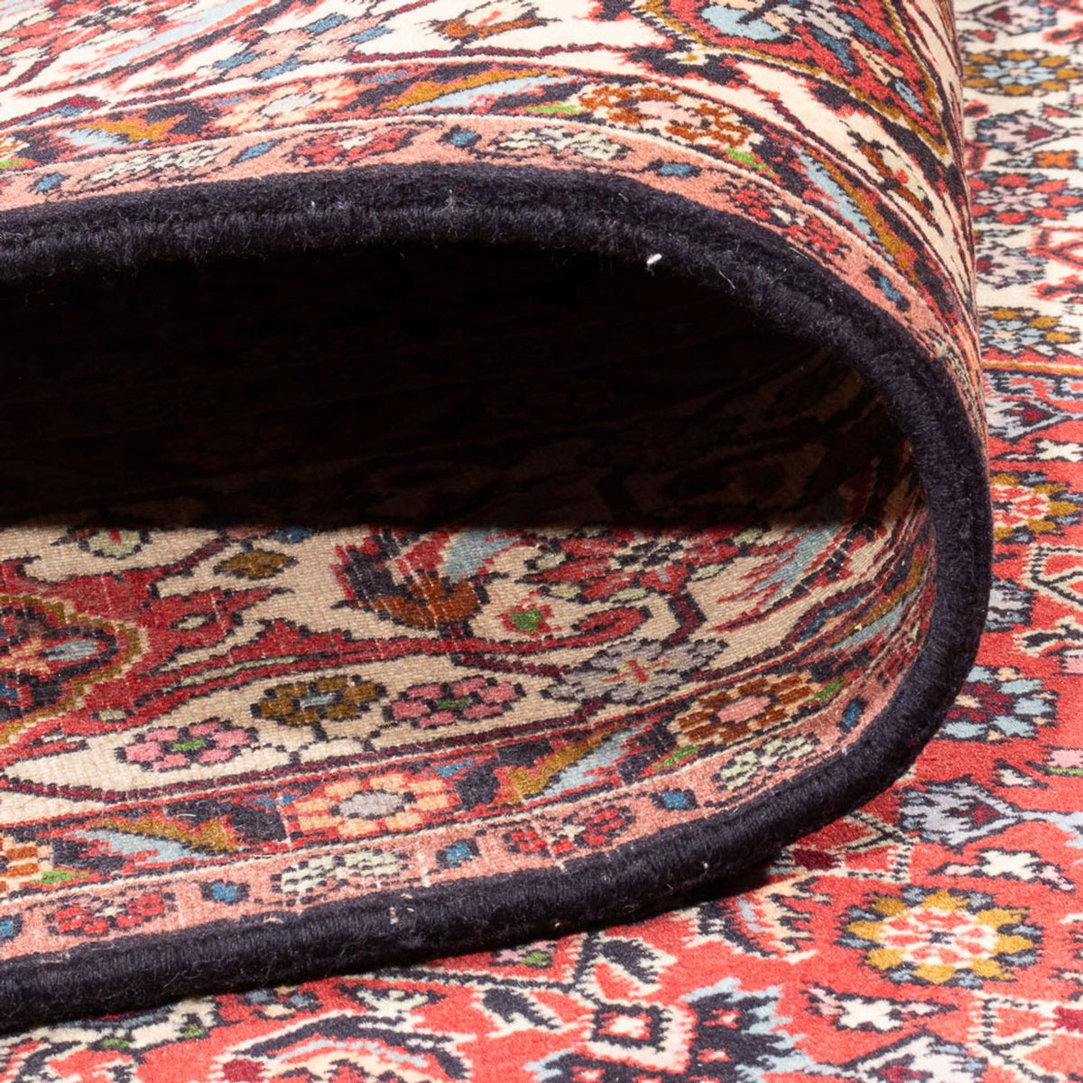 Persisk matta - Bijar - Royal - 342 x 249 cm - röd