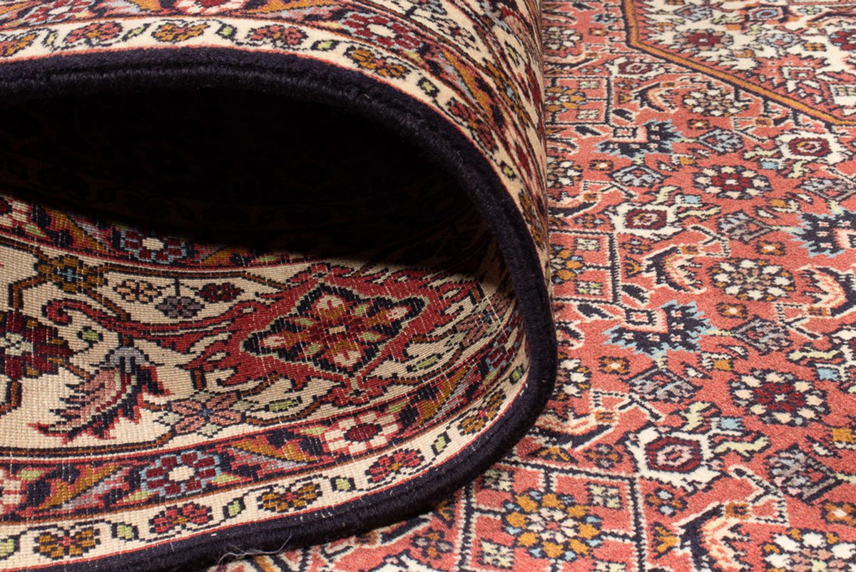 Persisk matta - Bijar - Royal - 299 x 244 cm - mörkröd