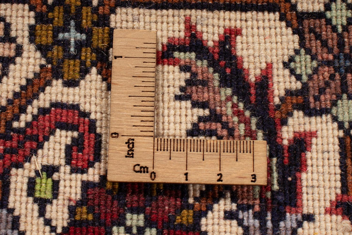 Persisk matta - Bijar - Royal - 299 x 244 cm - mörkröd