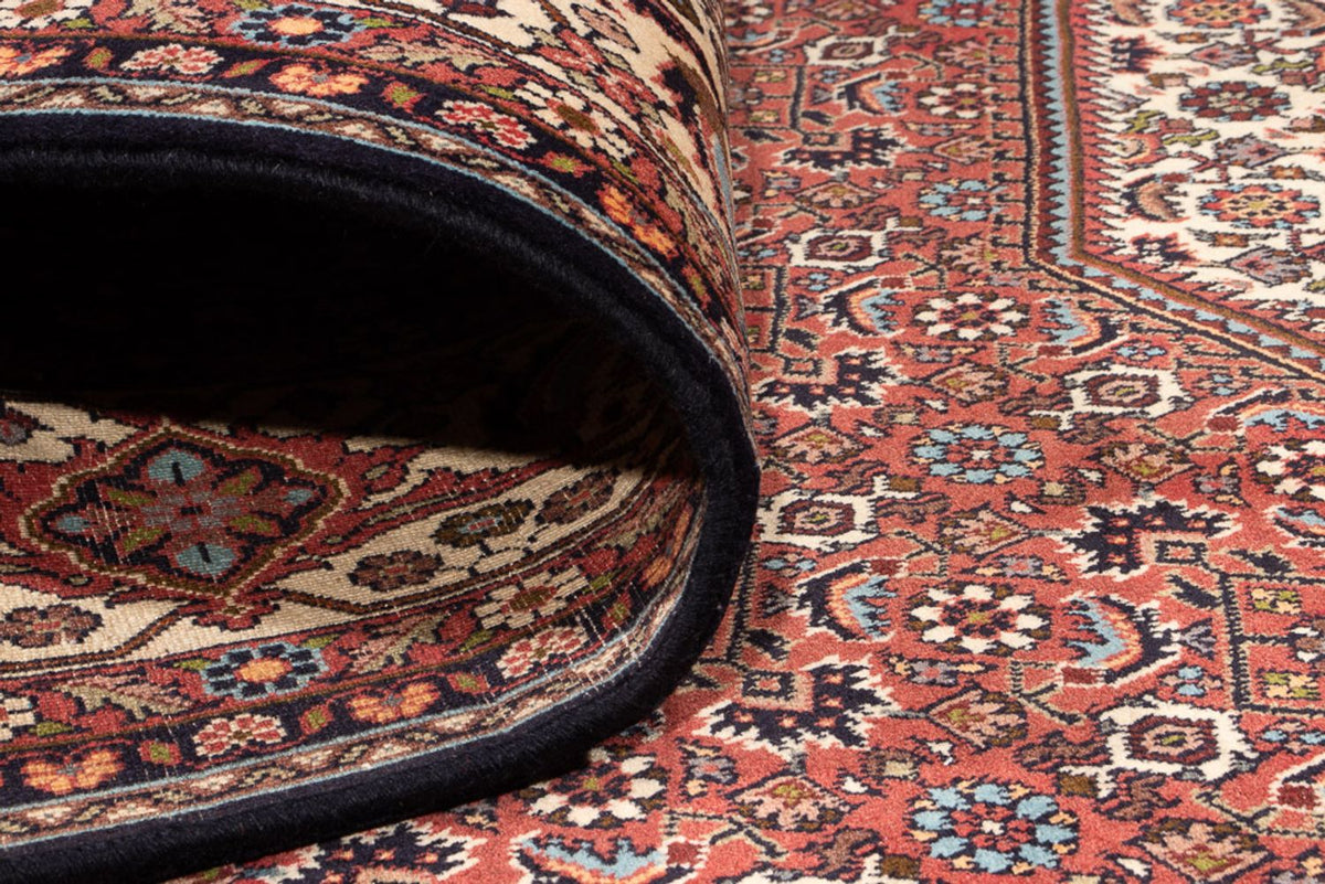 Persisk matta - Bijar - Royal - 350 x 247 cm - mörkröd