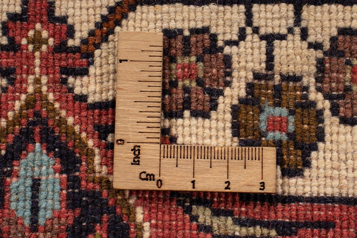 Persisk matta - Bijar - Royal - 350 x 247 cm - mörkröd