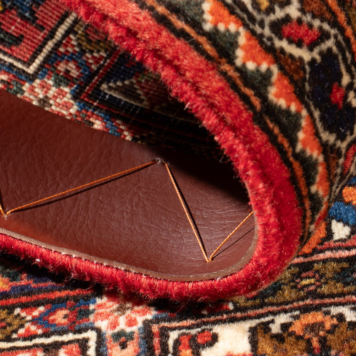 Persisk matta - Nomadic - 100 x 64 cm - flerfärgad