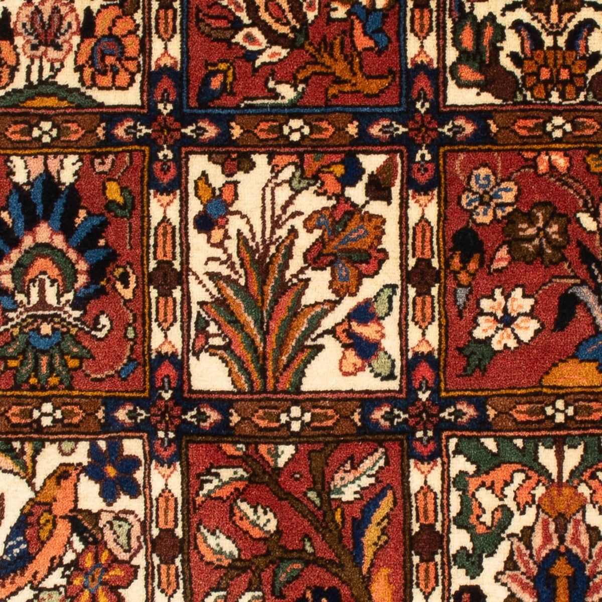 Persisk matta - Nomadic - 102 x 64 cm - flerfärgad