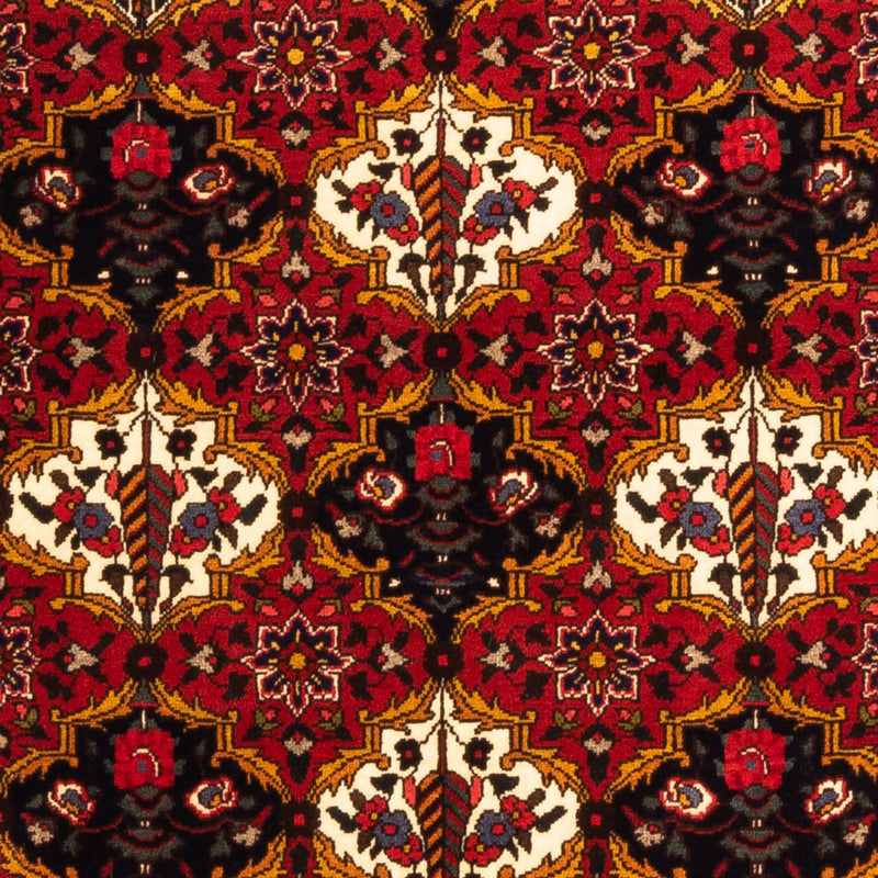 Persisk matta - Nomadic - 159 x 110 cm - bordeaux röd