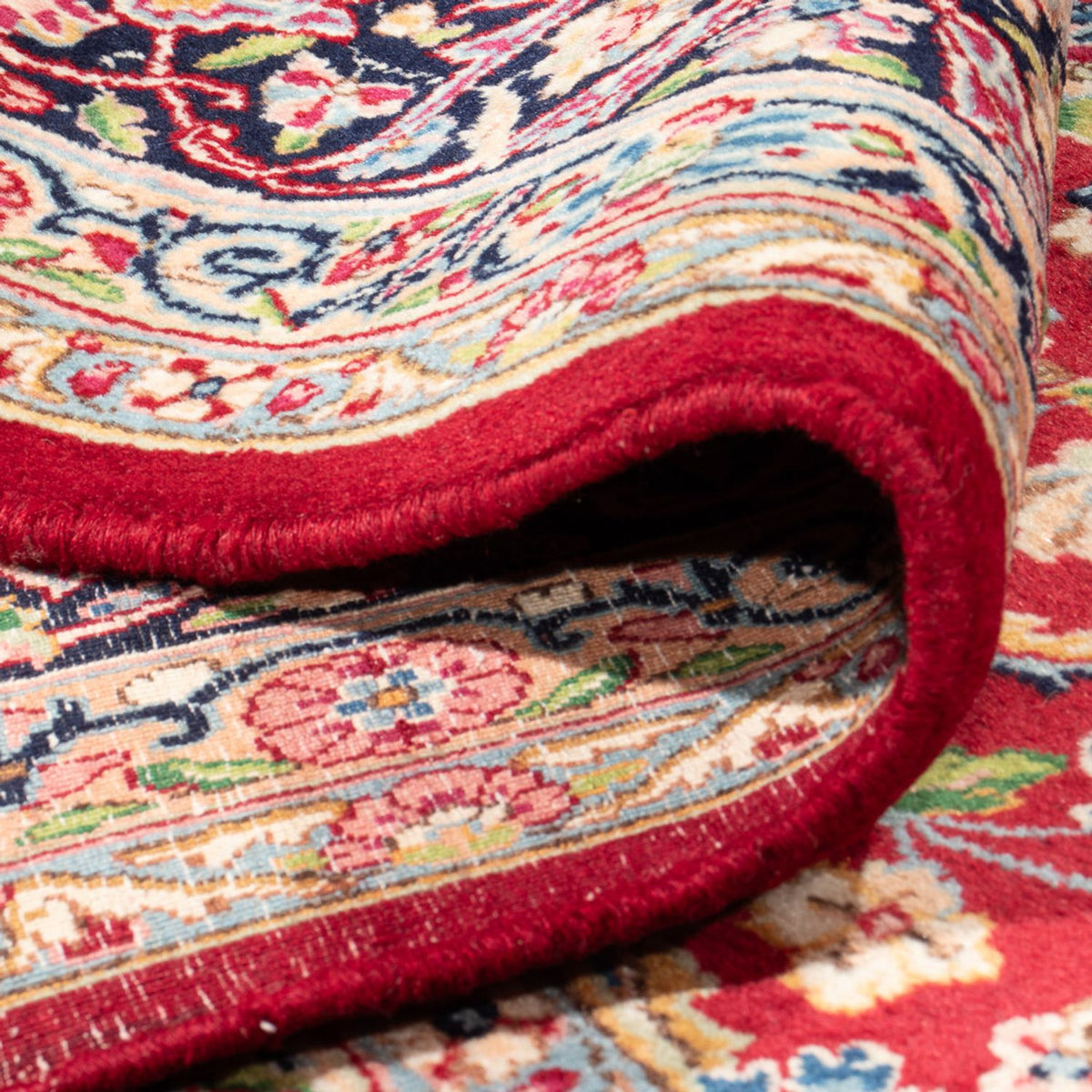 Persiska mattor - Keshan - 359 x 280 cm - röd