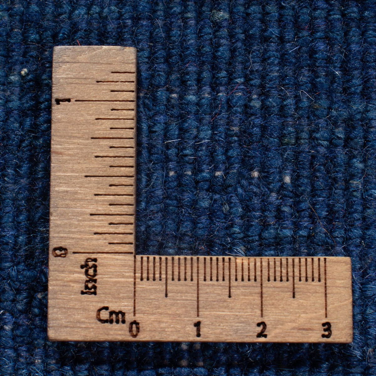 Gabbeh-matta - persisk - 162 x 100 cm - mörkblå