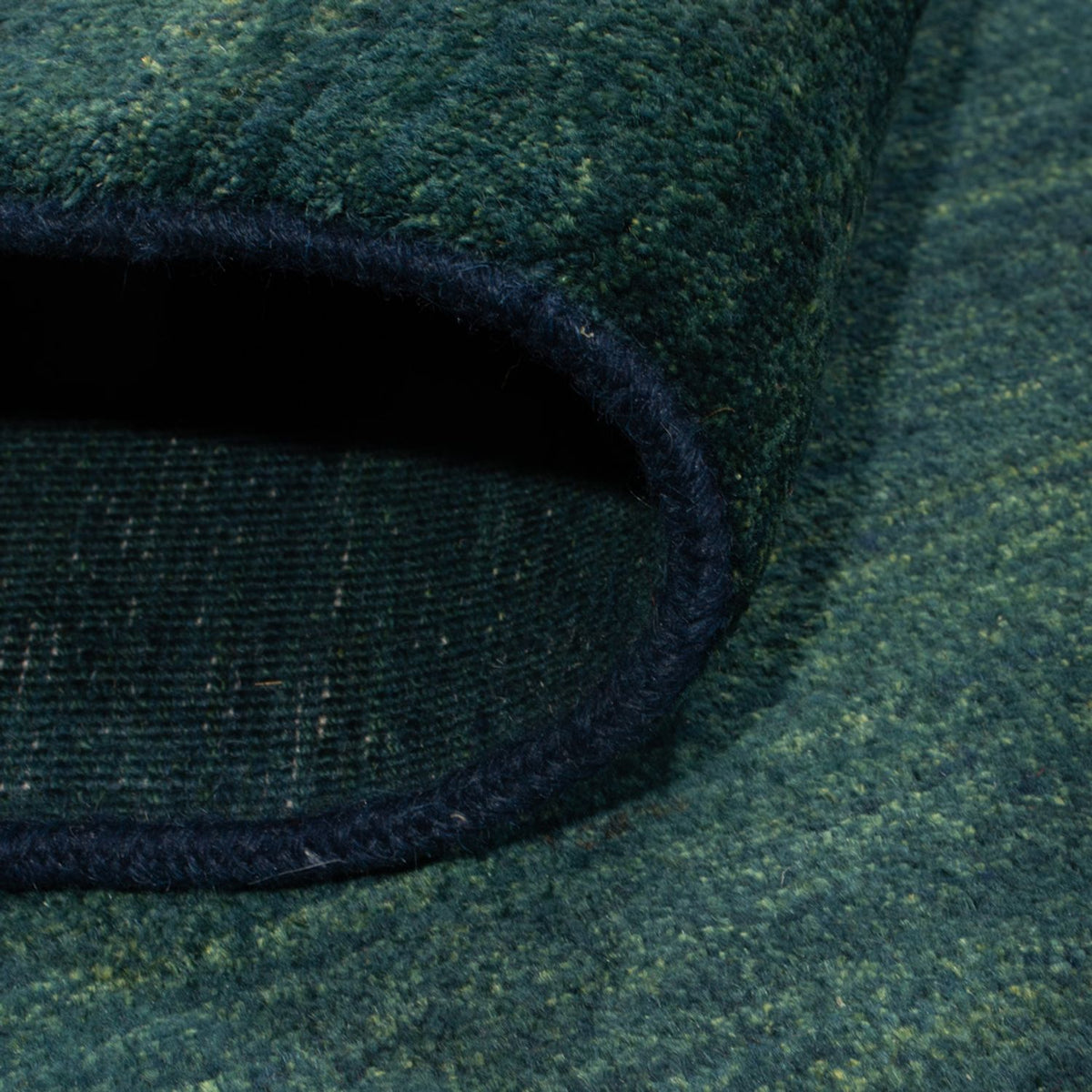 Gabbeh-matta - persisk - 160 x 104 cm - bensinblå