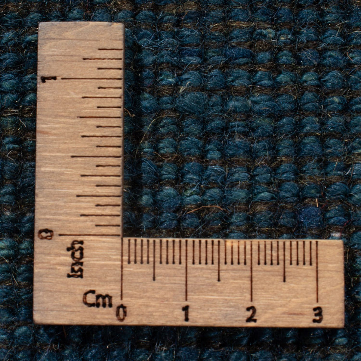 Gabbeh-matta - persisk - 139 x 100 cm - bensinblå